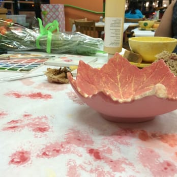 Color Me Mine - Autumn leaf design - Art Classes Near Me - Pasadena, California Color Me Mine - Autumn leaf design - Art Classes Near Me - Pasadena, California
