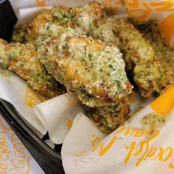 Egg N Bird - Garlic parmesan wings - Chicken Shop Near Me - Upland, California