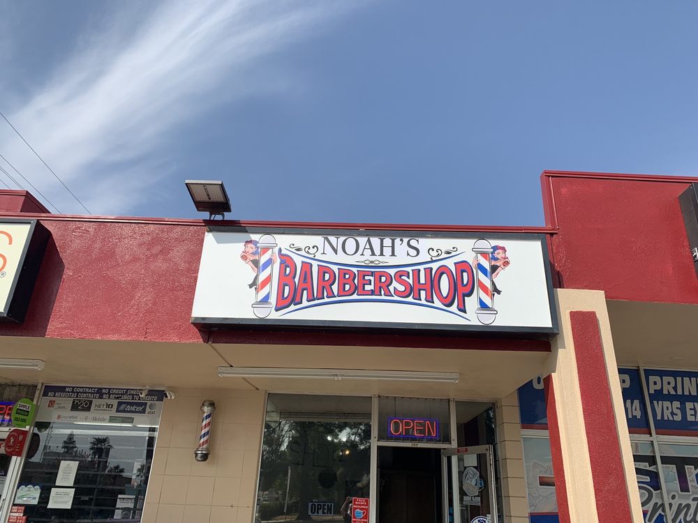 Noah’s Barbershop  Logo