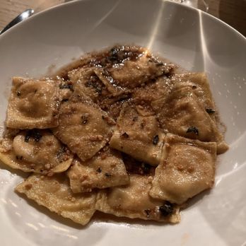 Pasta Moon - Butternut Squash & Mascarpone Ravioli - Italian Near Me - Half Moon Bay, California Pasta Moon - Butternut Squash & Mascarpone Ravioli - Italian Near Me - Half Moon Bay, California