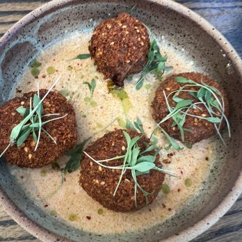 Lineage - Crispy Shrimp & Scallop Croquettes - - Asian Fusion Near Me - Wailea, Hawaii Lineage - Crispy Shrimp & Scallop Croquettes - - Asian Fusion Near Me - Wailea, Hawaii