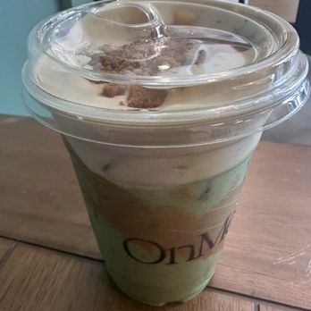 OnMe Cafe - Cookie butter matcha latte - Coffee & Tea Near Me - Ontario, California