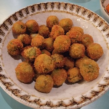 Willow - Fried olives and yes. They are as delicious as they sound! - Italian Near Me - Sacramento, California Willow - Fried olives and yes. They are as delicious as they sound! - Italian Near Me - Sacramento, California