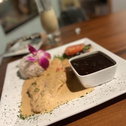 Tamarindo Latin Cuisine - Grouper in coconut sauce