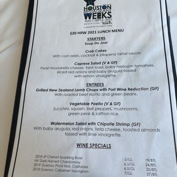 Ouisie's Table - Houston Restaurant Week menu - New American Near Me - Houston, Texas