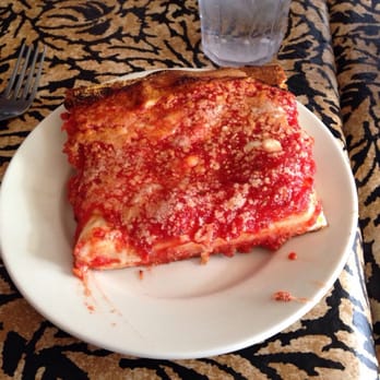A Slice of Brooklyn Bus Tours - Spumoni Gardens - tangy sauce - delish - Bus Tours Near Me - Brooklyn, New York A Slice of Brooklyn Bus Tours - Spumoni Gardens - tangy sauce - delish - Bus Tours Near Me - Brooklyn, New York