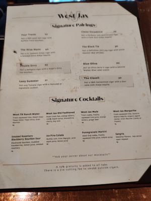 Menu photo 5 West Jax Fort Worth, TX Menu photo 5 West Jax Fort Worth, TX