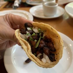 Chile Toreado - Marinated Pork   Al Pastor Taco