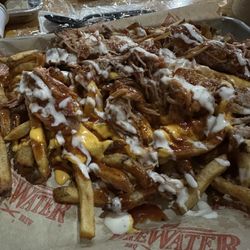 Firewater BBQ - Pulled Pork Cheese Fry