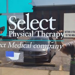 Select Physical Therapy - Indy - West - Signage on outside door