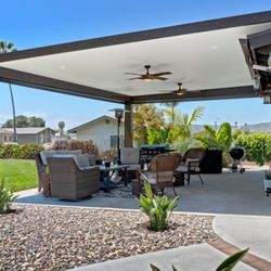 Soltech Patio Covers - Roof mounted solid roof