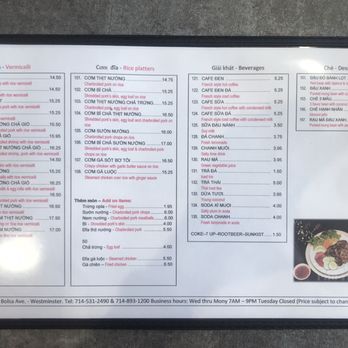 Pho 79 - Menu (2) - Vietnamese Near Me - Westminster, California Pho 79 - Menu (2) - Vietnamese Near Me - Westminster, California