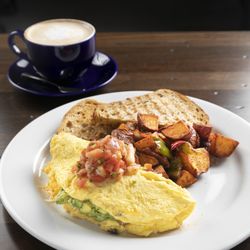 Busboys and Poets - Omelette with Home Fries