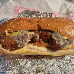 Salvatore's Old Fashioned Pizzeria - Chicken Cordon Bleu is dry, overcooked and tasteless
