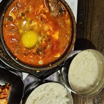 BCD Tofu House - Assorted spicy soondubu - Korean Near Me - New York, New York