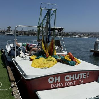 Newport Beach Parasail - The boat is small sat 5 guests - Parasailing Near Me - Newport Beach, California Newport Beach Parasail - The boat is small sat 5 guests - Parasailing Near Me - Newport Beach, California