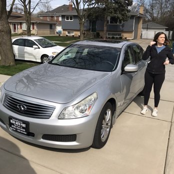 Reda Auto Port - Front and drivers side with granddaughter. Look at how clean this car is, no dents or scratches. Beautiful. - Car Dealers Near Me - Villa Park, Illinois Reda Auto Port - Front and drivers side with granddaughter. Look at how clean this car is, no dents or scratches. Beautiful. - Car Dealers Near Me - Villa Park, Illinois