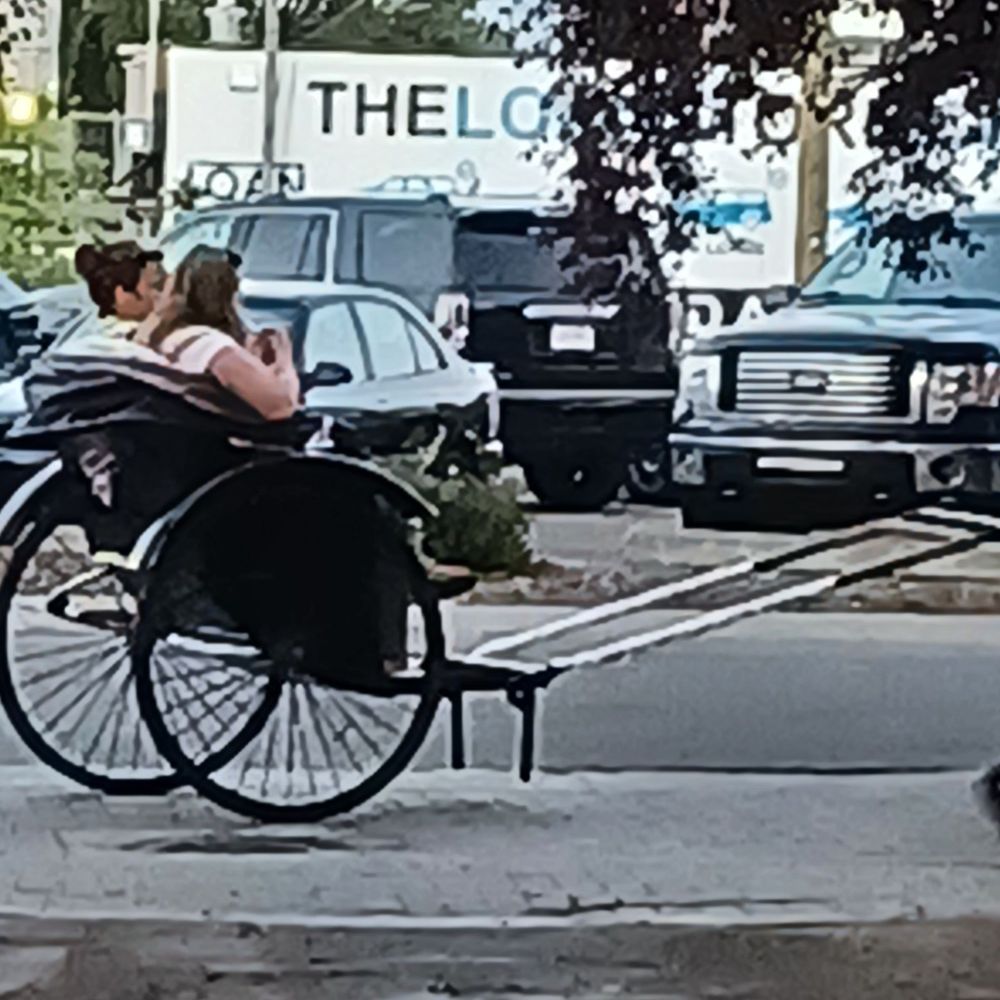 Boxer Kitchen & Bar - Rickshaw leaving the Boxer - Cocktail Bars Near Me - Edmonton, Alberta