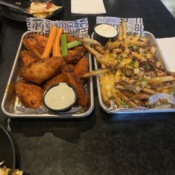 Players Sports Bar & Grille - Buffalo wings (all flats) Loaded hand-cut fries w/ ranch