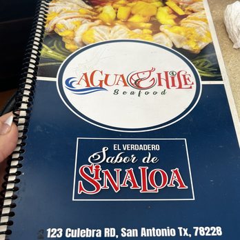 Aguachiles - Menu - Seafood Near Me - San Antonio, Texas