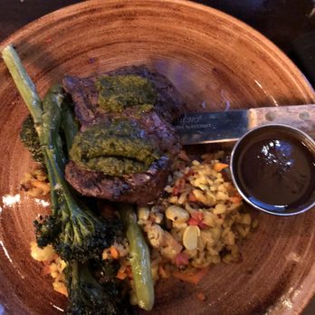 Hidden Still Spirits - Filet medallions, rice, over broccolini. - Bars Near Me - Hershey, Pennsylvania