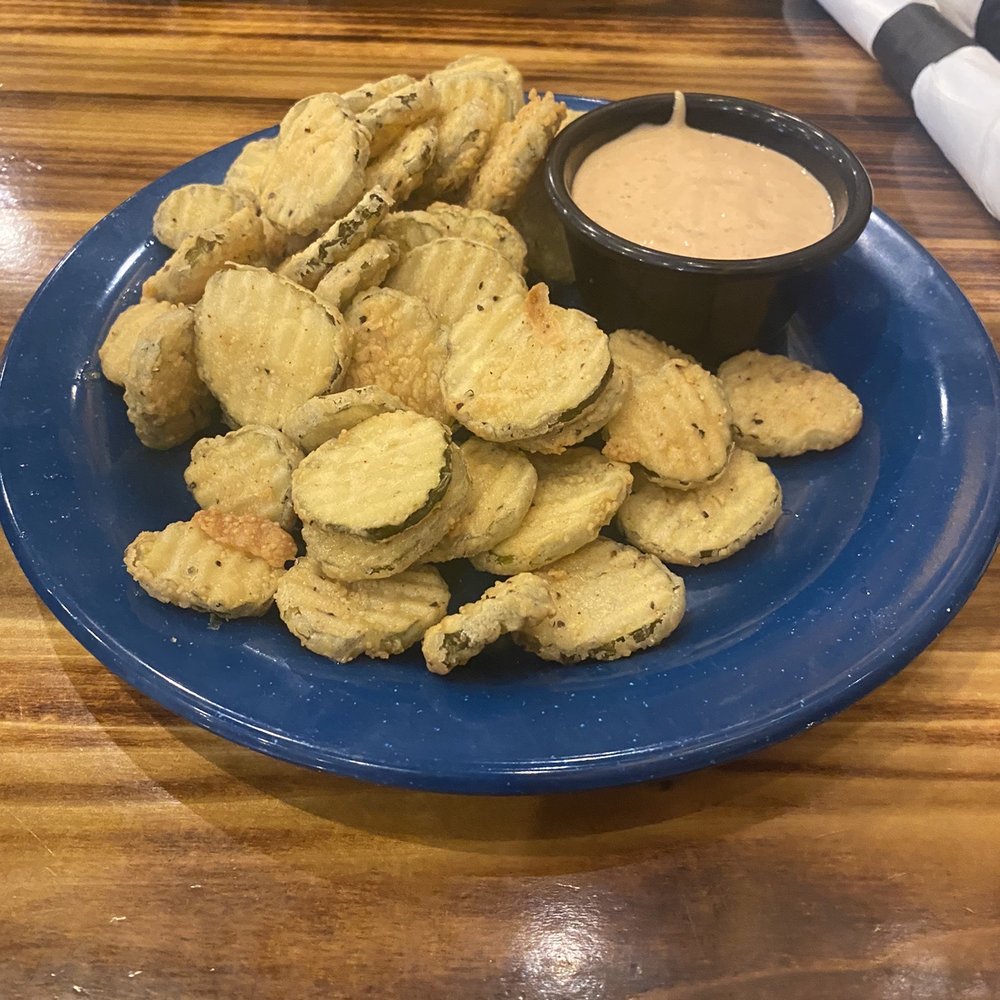 MOJO Kitchen, BBQ Pit Blues Bar - Fried pickles! - Barbeque Near Me - Jacksonville Beach, Florida MOJO Kitchen, BBQ Pit Blues Bar - Fried pickles! - Barbeque Near Me - Jacksonville Beach, Florida