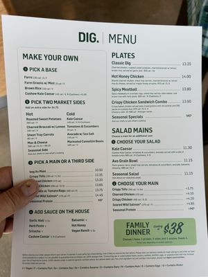 Menu photo 8 Dig Inn Ashburn, VA