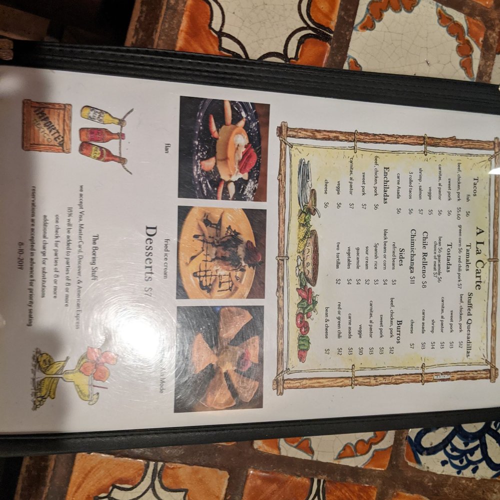 Rosa's Mexican Grill - Menu May 2021 - Mexican Near Me - Mesa, Arizona