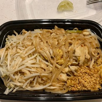Thai Basil - Pad Thai with Chicken. - Thai Near Me - Livonia, Michigan