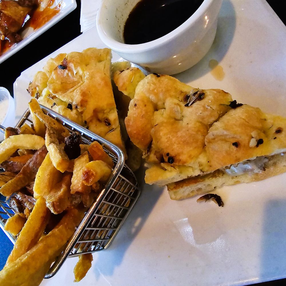 Jimbo's Grill and BBQ - Filet Mignon on focaccia - American Near Me - Gainesville, Virginia
