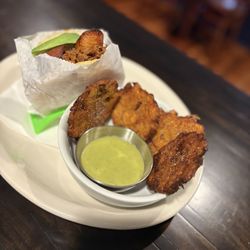Plain Tostones side