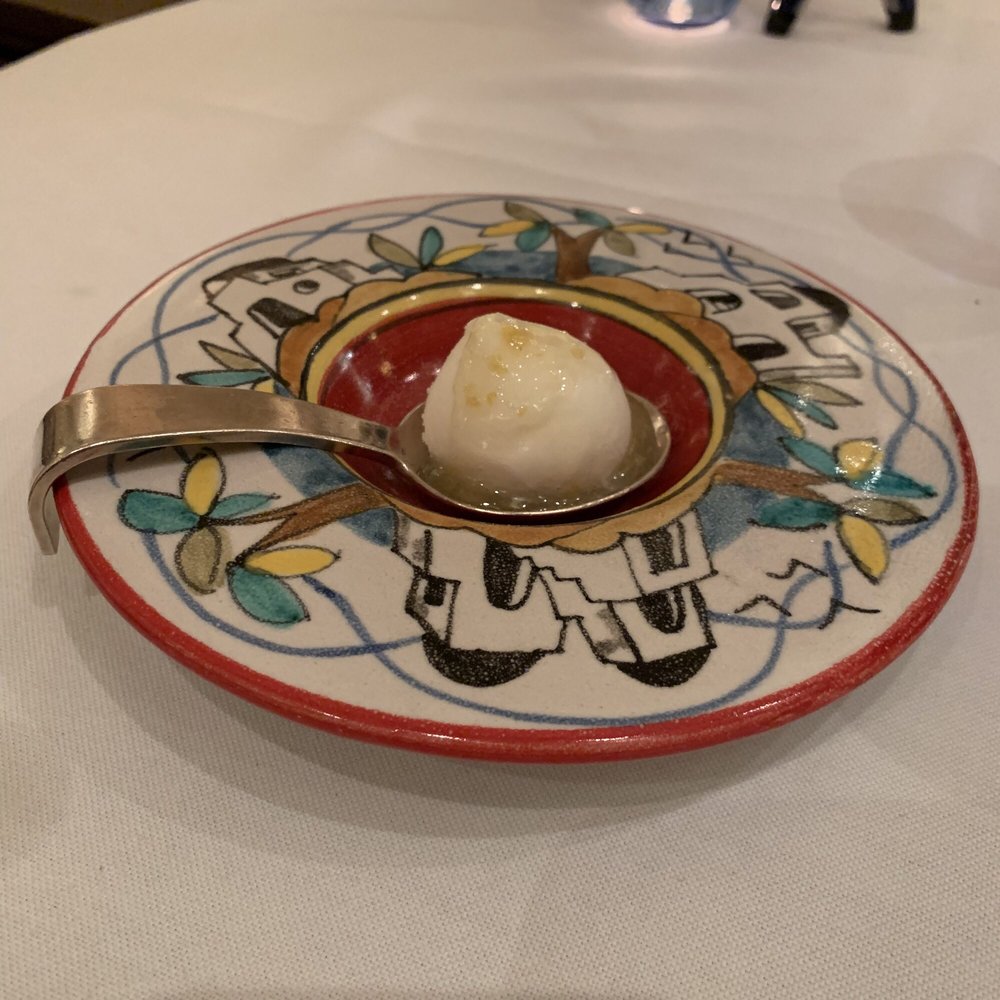 Lemon sorbet Lemon sorbet