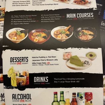 Kyuramen - Times Square - Combo menu - Ramen Near Me - New York, New York Kyuramen - Times Square - Combo menu - Ramen Near Me - New York, New York