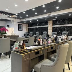EMCHI Nail Salon - Discover our premium salon, with 14 luxury massaging pedicure chairs, 20 manicure stations, and private waxing and beauty room.