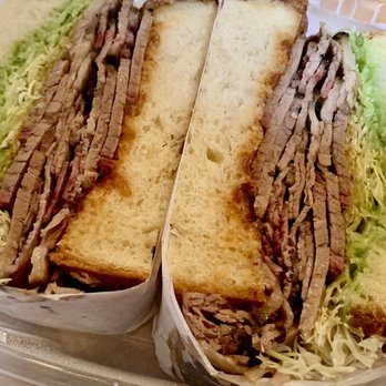 Ok’s Deli - El Ultimo Baile x Ok's Deli (Smoked Brisket, Caramelized Shallot BBQ Sauce, Jalapeno-Avocado Crema, Cabbage, Milk Bread, $21)- 4.5/5 stars - Delis Near Me - Oakland, California Ok’s Deli - El Ultimo Baile x Ok's Deli (Smoked Brisket, Caramelized Shallot BBQ Sauce, Jalapeno-Avocado Crema, Cabbage, Milk Bread, $21)- 4.5/5 stars - Delis Near Me - Oakland, California