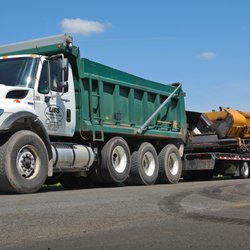 Libs Paving - Libs Paving Co hard at work on an asphalt job.