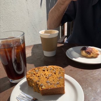 Raging Sage - Pumpkin ginger walnut bread- yummy! - Coffee & Tea Near Me - Tucson, Arizona