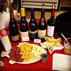 Ghent Seafood - Great monthly wine & cheese samplings!