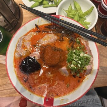 Ramen Nagi - Fm Spicy pork belly with firm noodles - Ramen Near Me - Costa Mesa, California Ramen Nagi - Fm Spicy pork belly with firm noodles - Ramen Near Me - Costa Mesa, California