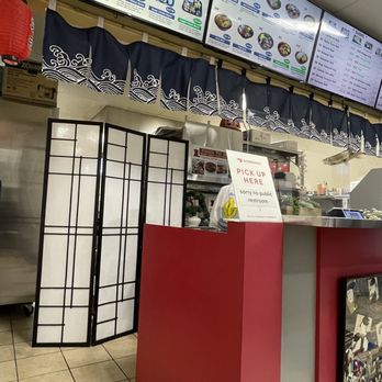 Tokyo Stop Sushi & Grill - Order and pick up counter - Japanese Near Me - Elk Grove, California