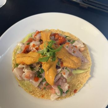 Holbox - Kanpachi & Uni Tostada - Latin American Near Me - Los Angeles, California Holbox - Kanpachi & Uni Tostada - Latin American Near Me - Los Angeles, California