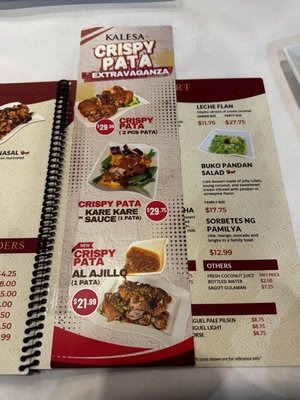 Menu photo 6 Kalesa Milpitas, CA