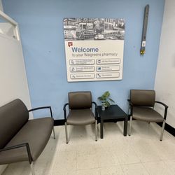 Walgreens - Pharmacy/vax clinic waiting area