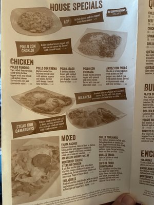 Menu photo 5 Monterrey Mexican Restaurant Greenville, SC