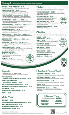 Menu photo 1 Greenie's Clubhouse Delavan, WI