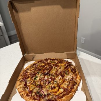 Crust Pizza Co. - Kingwood Place - 14" Wyatt's Barbecue - Pizza Near Me - Kingwood, Texas Crust Pizza Co. - Kingwood Place - 14" Wyatt's Barbecue - Pizza Near Me - Kingwood, Texas