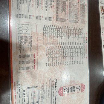 Golden Pheasant - Menu - Chinese Near Me - Torrance, California Golden Pheasant - Menu - Chinese Near Me - Torrance, California