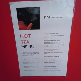 Silk Road Tea - Hot tea menu - Day Spas Near Me - Victoria, British Columbia