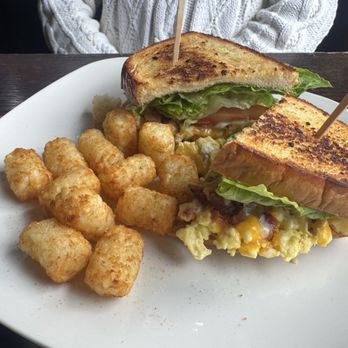 Foghorn Brewhouse - Bacon Breakfast Sandwich with the $1 extra Lettuce and Tomato - Coffee & Tea Near Me - Morro Bay, California Foghorn Brewhouse - Bacon Breakfast Sandwich with the $1 extra Lettuce and Tomato - Coffee & Tea Near Me - Morro Bay, California