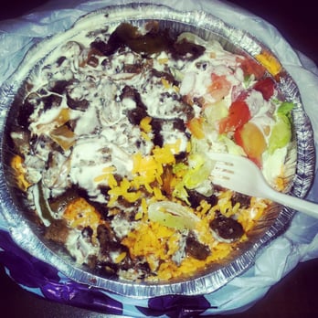 Magdy's - Lamb over rice...huge portion for 6 bucks - Food Trucks Near Me Magdy's - Lamb over rice...huge portion for 6 bucks - Food Trucks Near Me
